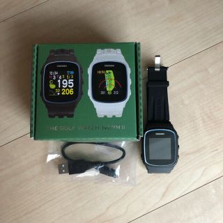 【美品】グリーンオン ザ・ゴルフウォッチ ノルム2  ブラック   GPS 時計(その他)