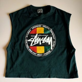 ステューシー(STUSSY)のstussy women ラスタ ノースリーブ S(カットソー(半袖/袖なし))