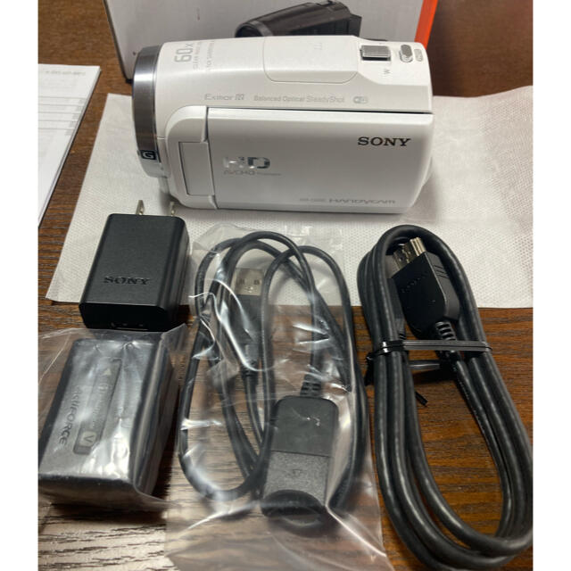 SONY HDR-CX680 ビデオカメラ Handycam /ホワイト 【公式ショップ