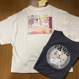 ディズニー(Disney)の新品　ディズニー　101匹わんちゃん　Ｔシャツ　2枚(Tシャツ(半袖/袖なし))