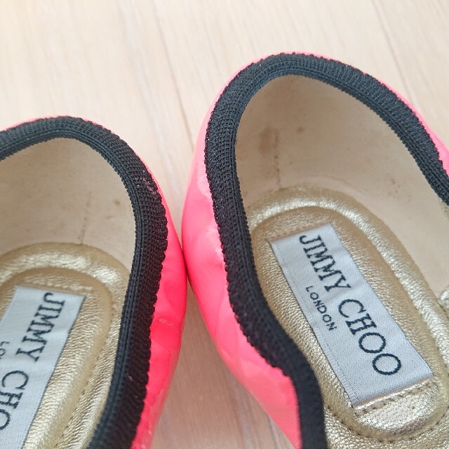 《新品》JIMMY CHOO ジミーチュウ フラット バレーシューズ 5