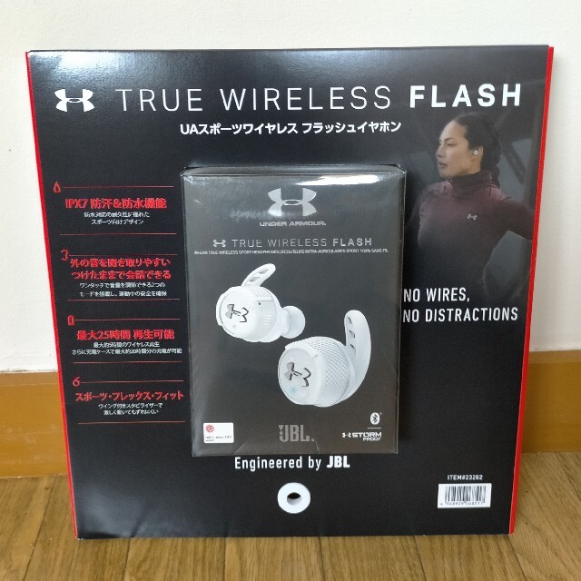 新品未開封！UA JBL FLASH X 完全ワイヤレスイヤホン