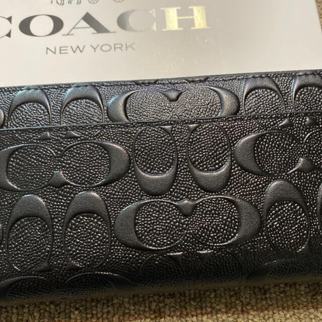 COACH(コーチ)のCOACH 長財布 シグネチャーエンボス 新品未使用 メンズのファッション小物(長財布)の商品写真