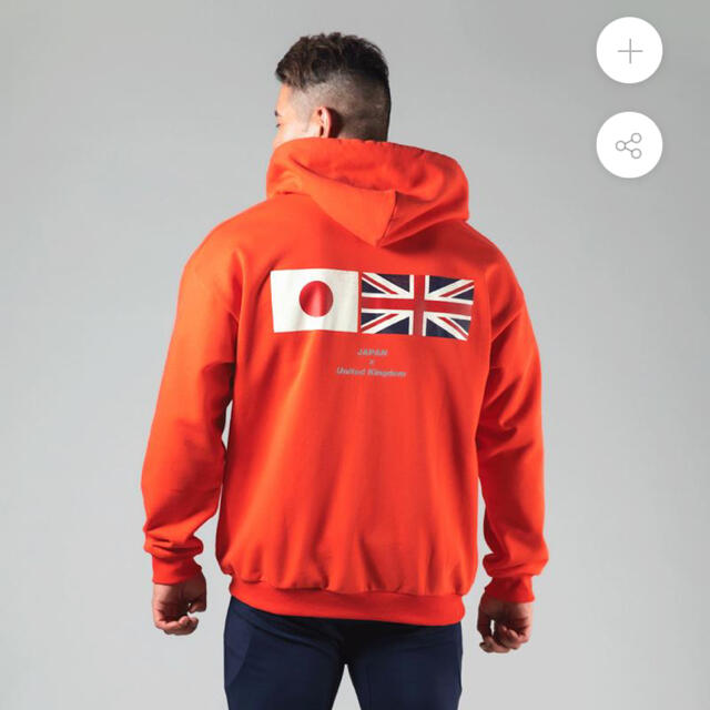 海外販売× LYFT MIXED FLAG HOODIE - BLK GRY L 新品未開封 | www
