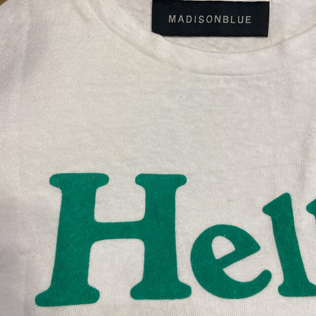 美品 マディソンブルー Hello ハロー Tシャツ エストネーション 別注 ...