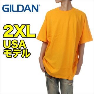 ギルタン(GILDAN)のゆめ様【新品】ギルダン 半袖 Tシャツ 2XL ゴールド 無地 メンズ(Tシャツ/カットソー(半袖/袖なし))