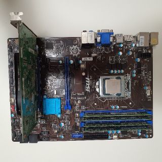 i5-4440, MSI Z87-S01, DDR3-16GB, FX580(PCパーツ)