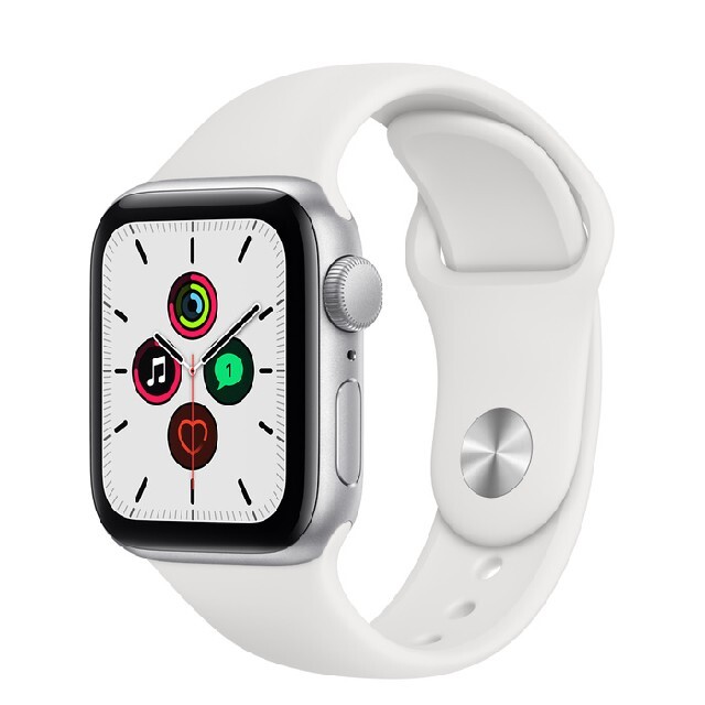 日本製・綿100% 新品未開封品!AppleWatchSE GPSモデル 40mm
