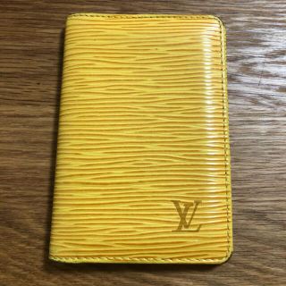 ルイヴィトン(LOUIS VUITTON)のVUITTON カードケース　エピ(名刺入れ/定期入れ)