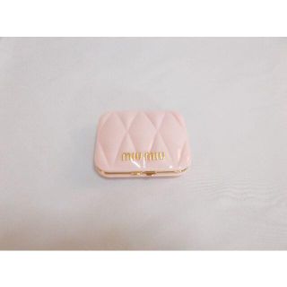 ミュウミュウ(miumiu)の新品未使用 miumiu コンパクトミラー ノベルティ(ミラー)