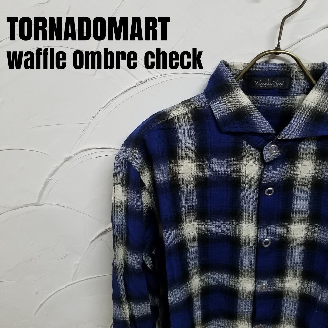 TORNADO MART(トルネードマート)のTORNADOMART/トルネードマート オンブレチェック シャツ メンズのトップス(シャツ)の商品写真