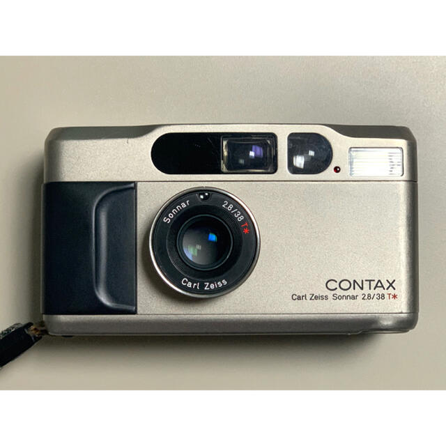 美品　CONTAX T3D（シルバー）高級コンパクトカメラ　専用ケース付き