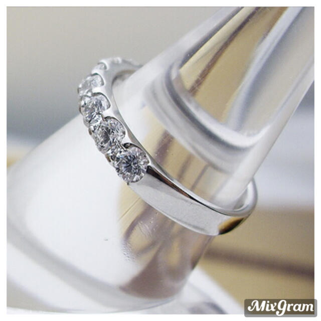 pt950【1.5ct】ダイヤモンドエタニティリング レディースのアクセサリー(リング(指輪))の商品写真