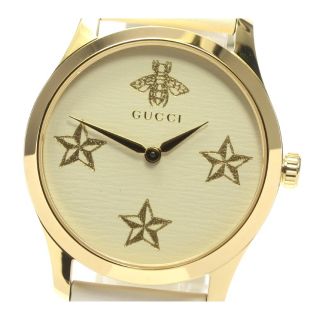 グッチ(Gucci)の☆極美品 グッチ Ｇタイムレス Bee メンズ 【中古】(腕時計(アナログ))