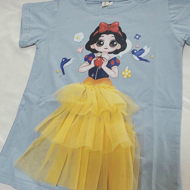 子供服　プリンセスTシャツ　ワンピース　110　白雪姫　女の子 6