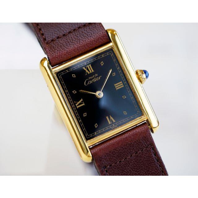 Cartier - 専用 美品 カルティエ マスト タンク ブラック ローマン LM Cartier