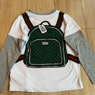 グッチ(Gucci)のグッチ♡リュック柄だまし絵Ｔシャツ(Tシャツ/カットソー)