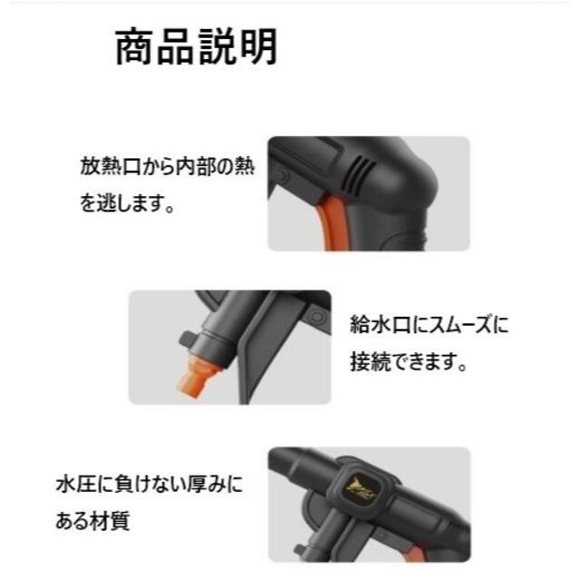 【2点セット】電動式コードレス洗浄機 洗浄機 18v バッテリー bl1860bbl1860b容量