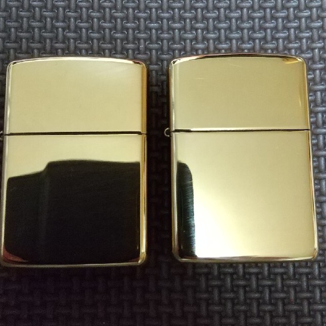 ZIPPO(ジッポー)のブラス アーマーZippo ケース二個組 メンズのファッション小物(タバコグッズ)の商品写真