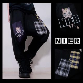 NieR SARROUEL PANTS ミケ サルエルパンツ 男女兼用(サルエルパンツ)