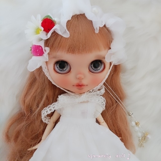 custom blythe???? いちごちゃん???? スポーティーラヴァーフィネス人形