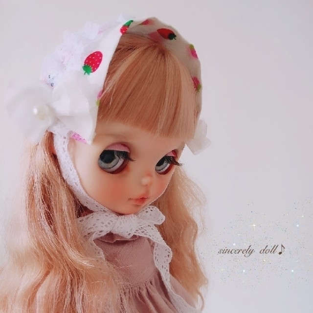 custom blythe???? いちごちゃん???? スポーティーラヴァーフィネス