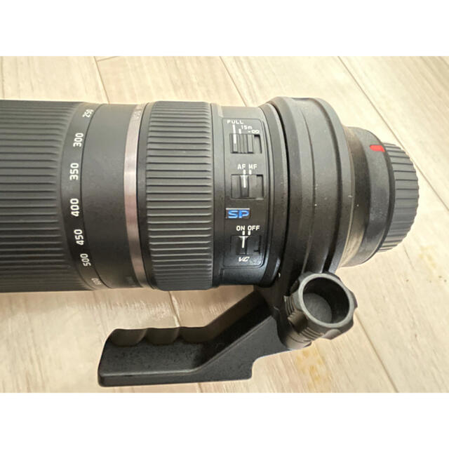 TAMRON(タムロン)のTAMRON  SP 150-600mm F5-6.3  キヤノン用A011E スマホ/家電/カメラのカメラ(レンズ(ズーム))の商品写真