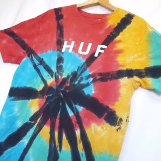 ハフ(HUF)の★メキシコ製 HUF タイダイ Tシャツ(Tシャツ/カットソー(半袖/袖なし))