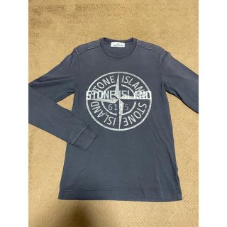 ストーンアイランド メンズのTシャツ・カットソー(長袖)(グレー/灰色