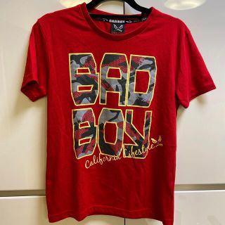 バッドボーイ(BADBOY)の美品☆BAD BOYレッドTシャツ160(Tシャツ/カットソー)