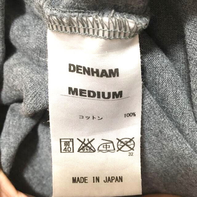 DENHAM(デンハム)のKay様専用　デンハム　DENHAM　Ｔシャツ　Ｍ　グレー メンズのトップス(Tシャツ/カットソー(半袖/袖なし))の商品写真