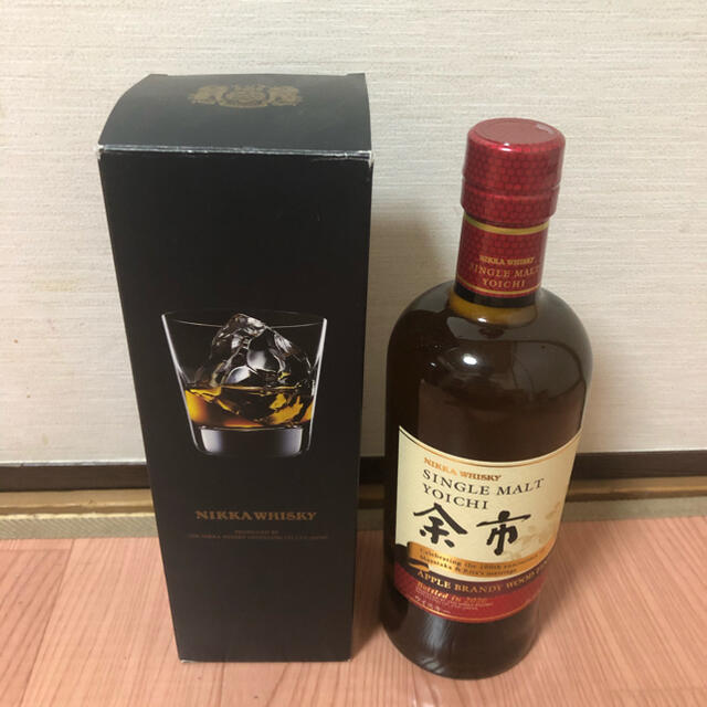 余市　アップルブランデーウッドフィニッシュ食品/飲料/酒