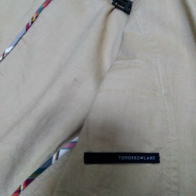 TOMORROWLAND(トゥモローランド)のTOMORROWLANDのコットンテーラードジャケット メンズのジャケット/アウター(テーラードジャケット)の商品写真