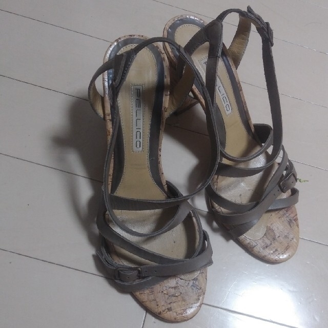 PELLICO(ペリーコ)のペリーコ　本革　ストラップサンダル レディースの靴/シューズ(サンダル)の商品写真