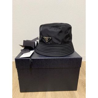 プラダ(PRADA)の美品　PRADA バケットハット(ハット)