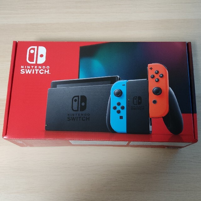 Nintendo Switch ネオンブルー (おまけ付き)