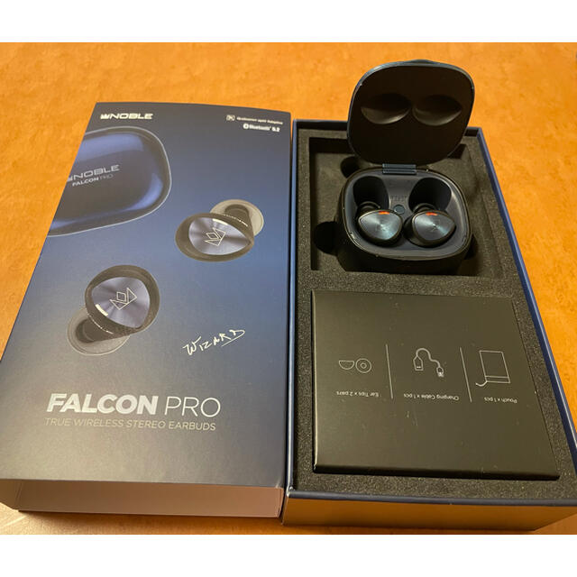 Noble audio FALCON PRO（ファルコン　プロ） Blackヘッドフォン/イヤフォン