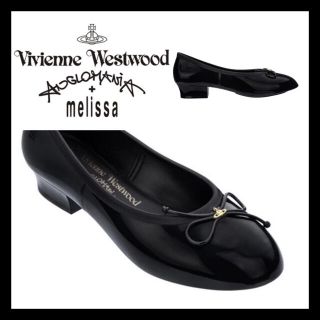 ヴィヴィアンウエストウッド(Vivienne Westwood)の激レア★新品未使用 vivienne x melissa PVC リボンパンプス(ハイヒール/パンプス)