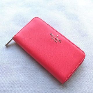 ケイトスペードニューヨーク(kate spade new york)の【新品未使用】kate spade ケイトスペード 長財布 レアカラー ピンク(財布)