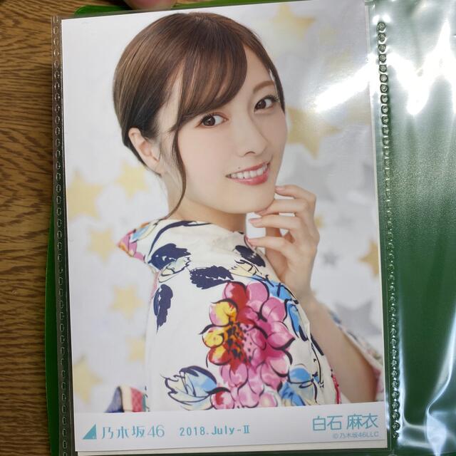 乃木坂46(ノギザカフォーティーシックス)の【激レア】白石麻衣生写真 チケットの音楽(女性アイドル)の商品写真