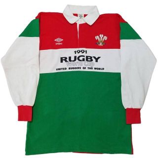 アンブロ(UMBRO)の91's vintage UMBRO RUGBY World Cup Polo(ラグビー)