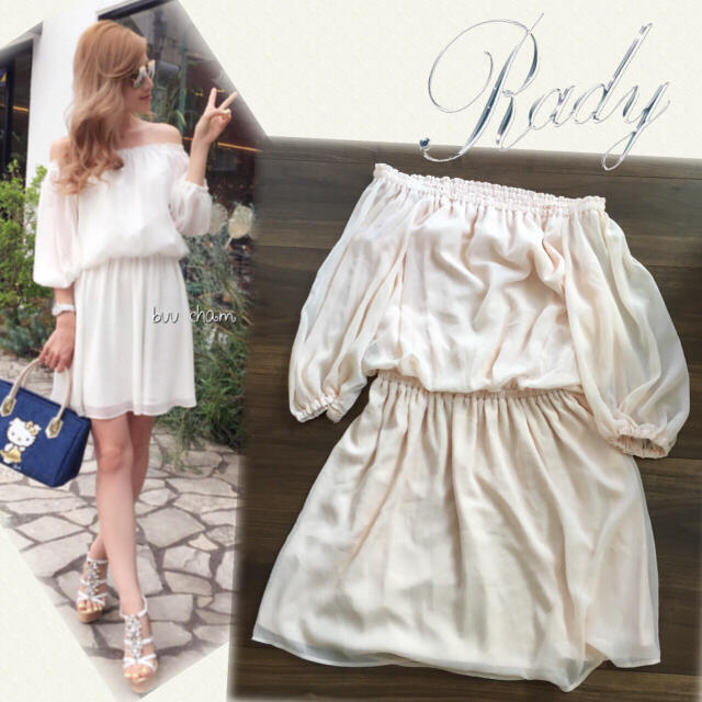 Rady(レディー)のRady♡オフショルワンピース レディースのワンピース(ミニワンピース)の商品写真