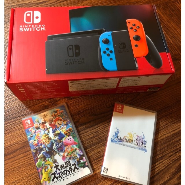 画像2枚目おまけつき☆新品ニンテンドースイッチとスマブラとFFセット