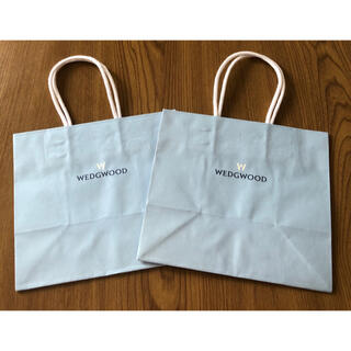 ウェッジウッド(WEDGWOOD)のウェッジウッドのショップ袋(未使用品)2枚(ショップ袋)