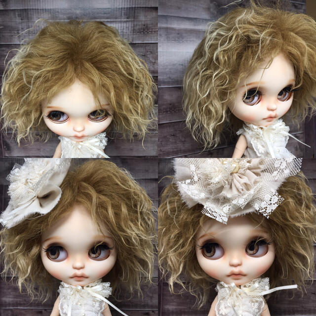 blythe _w-318ゴールドモカグラデーション✨トスカナラムウィッグ