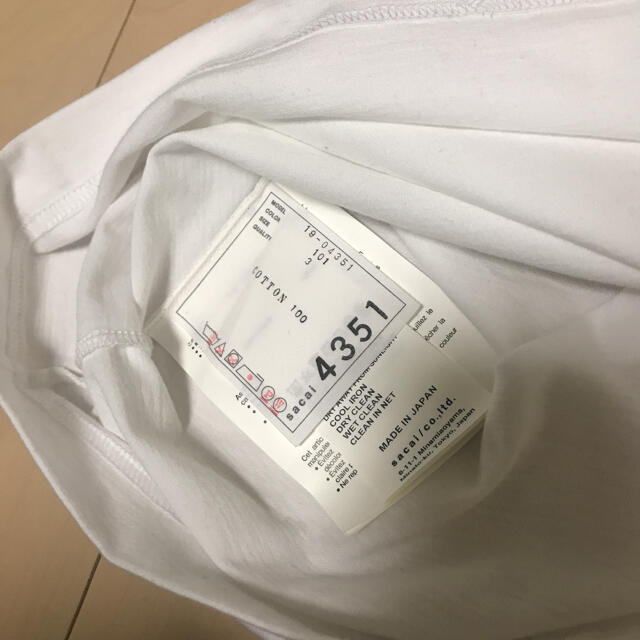 sacai(サカイ)のsacai s/wロゴ タンクトップ レディースのトップス(タンクトップ)の商品写真