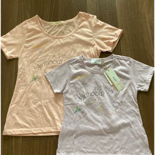 スナイデル(SNIDEL)のスナイデルガールTシャツ 親子ペア 120(Tシャツ/カットソー)