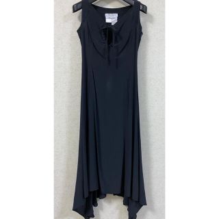 マックスマーラ(Max Mara)のmax mara  ロングドレス　ワンピース　ブラック(ロングドレス)