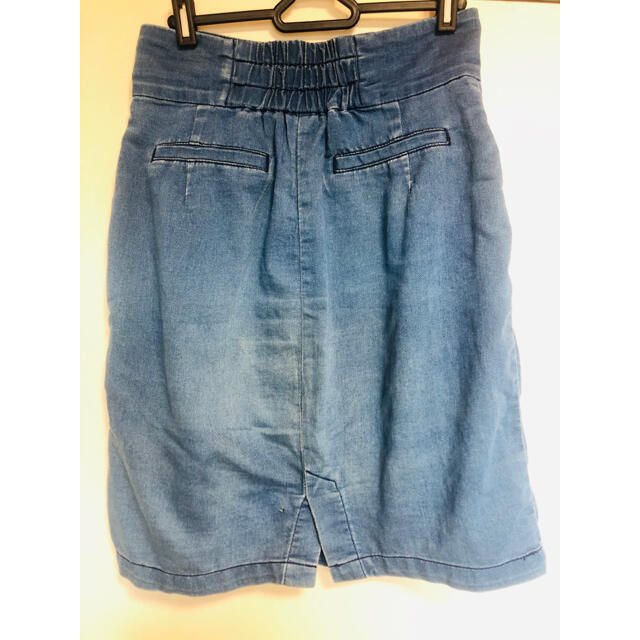 heather(ヘザー)のデニムスカート　青 レディースのスカート(ひざ丈スカート)の商品写真
