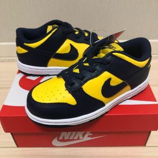 ナイキ(NIKE)の【送料込み★】NIKE TD DUNK LOW "MICHIGAN" 16㎝(スニーカー)